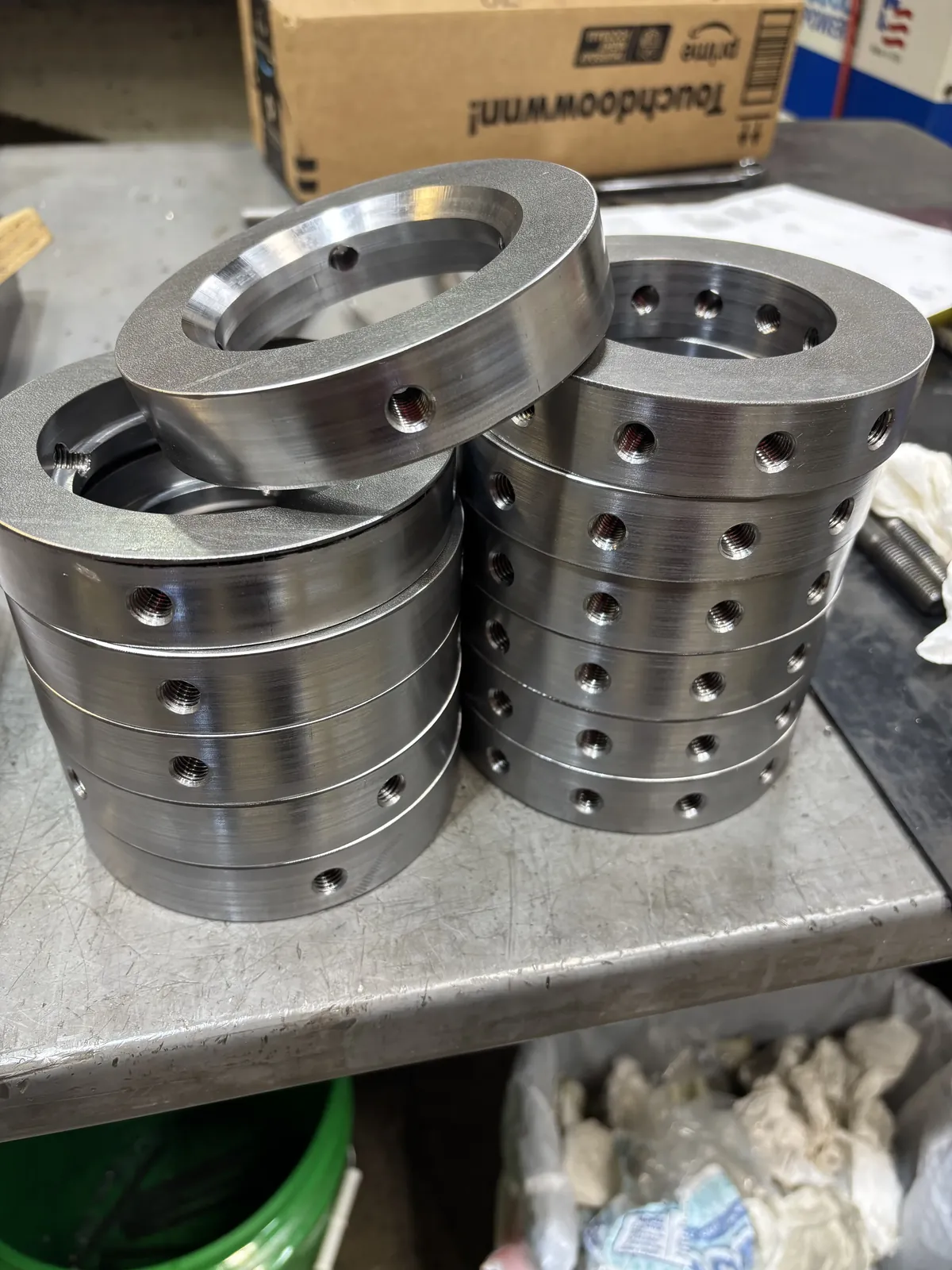 Precision CNC-machined part manufactured at Carpatians MFG in Troy, Michigan.