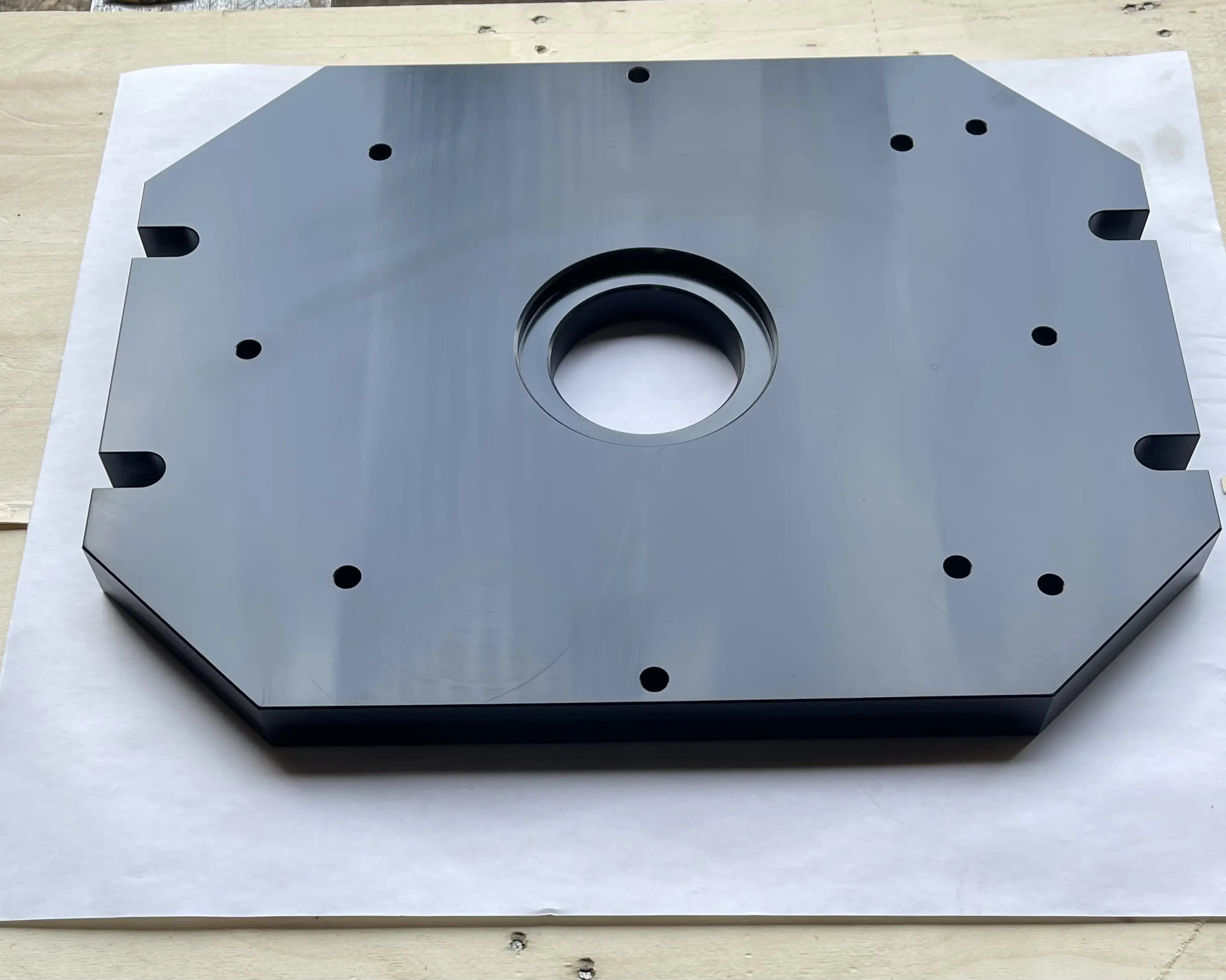 Precision CNC-machined part manufactured at Carpatians MFG in Troy, Michigan.