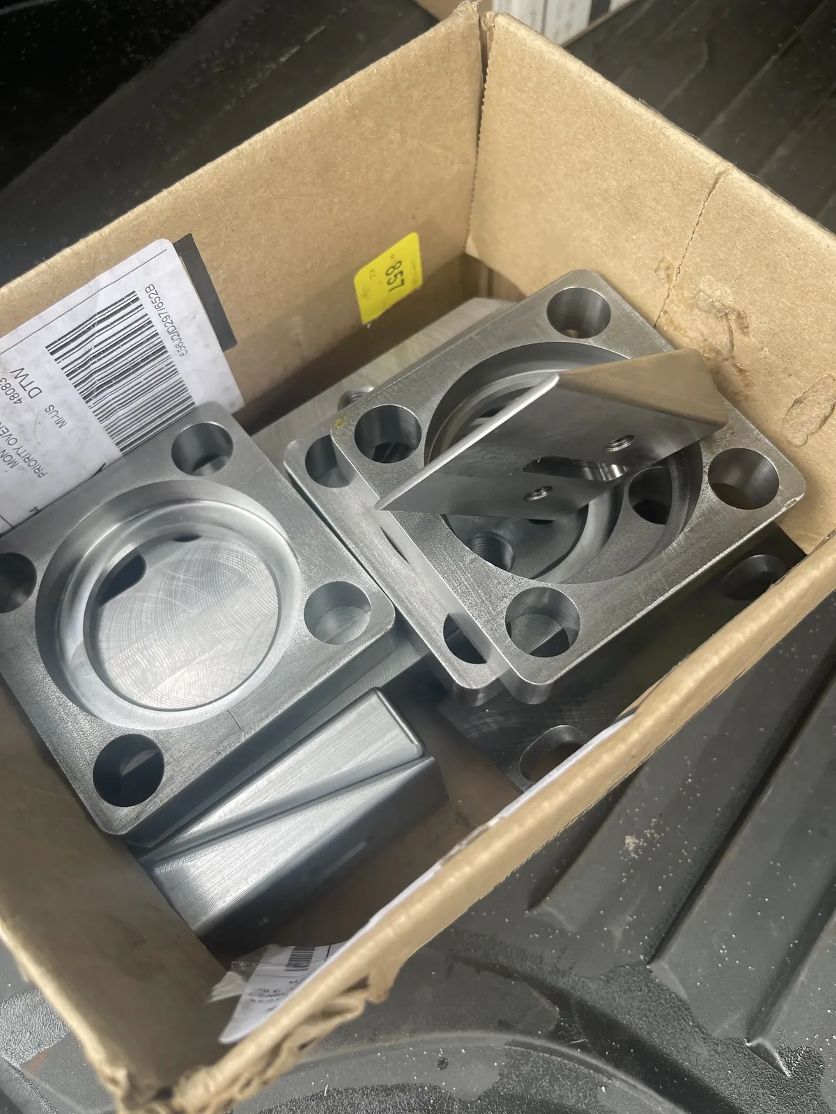 Precision CNC-machined part manufactured at Carpatians MFG in Troy, Michigan.