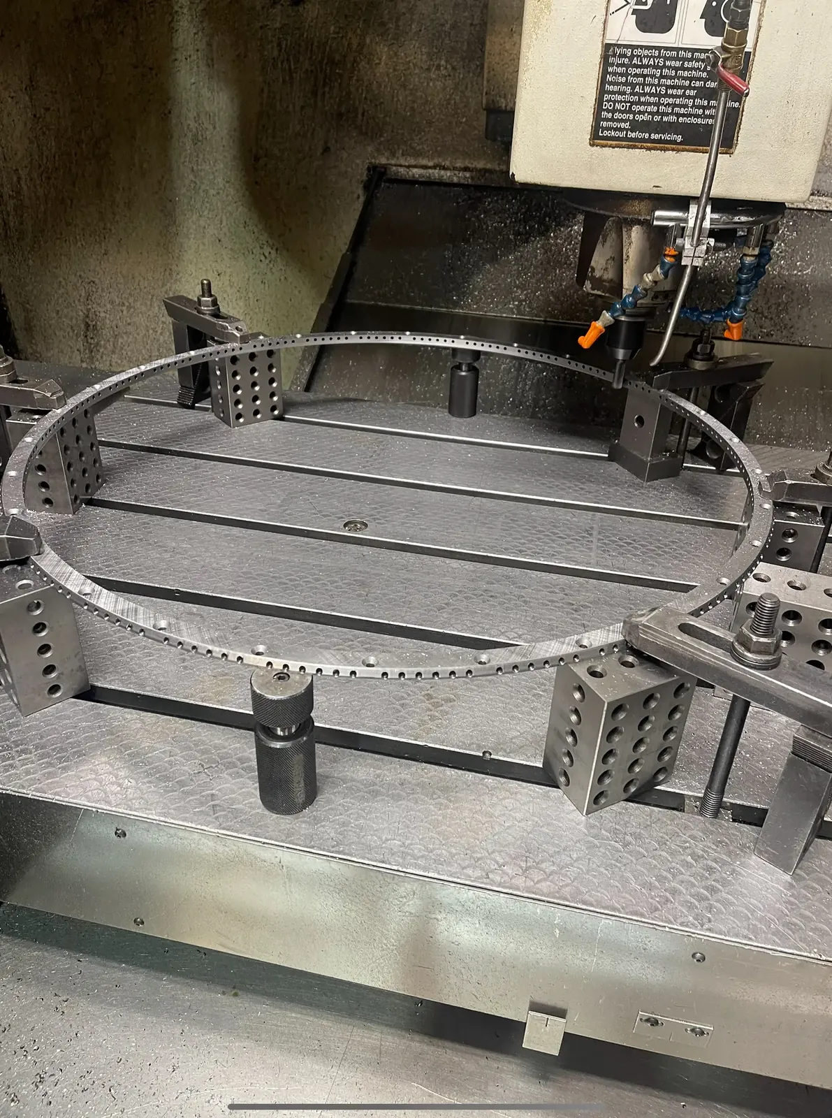 Precision CNC-machined part manufactured at Carpatians MFG in Troy, Michigan.